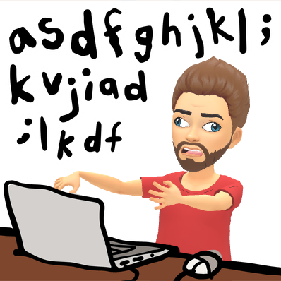 bitmoji asdf